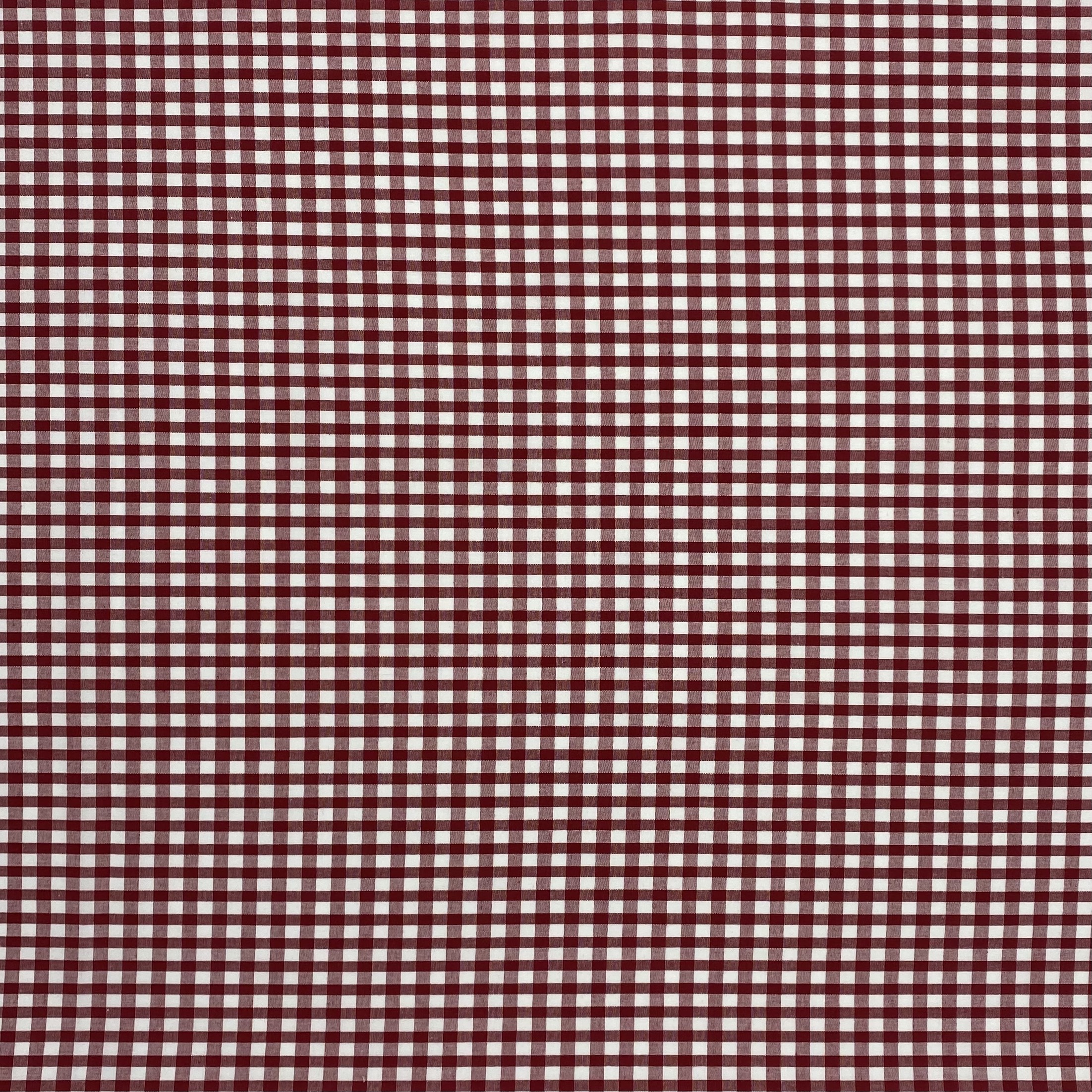gingham-red
